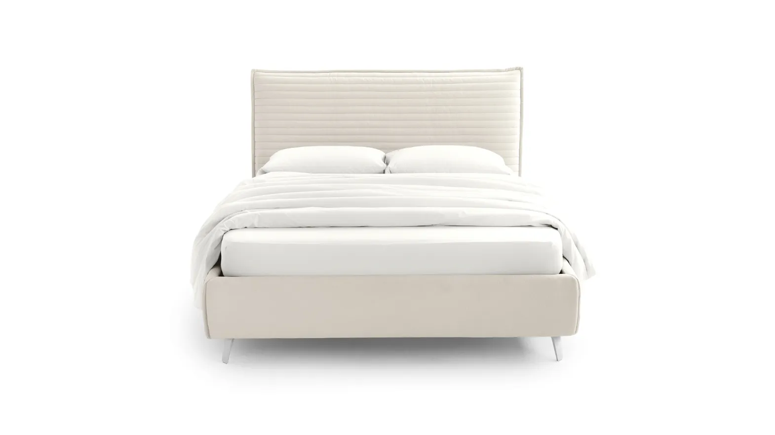 Letto imbottito Bob Stripes di Noctis