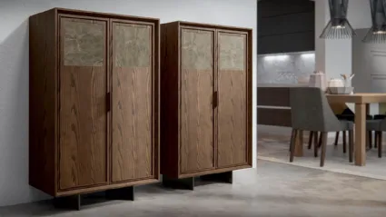 Madia Alta Zenith Zen 002 in legno e laminato di Mobilgam